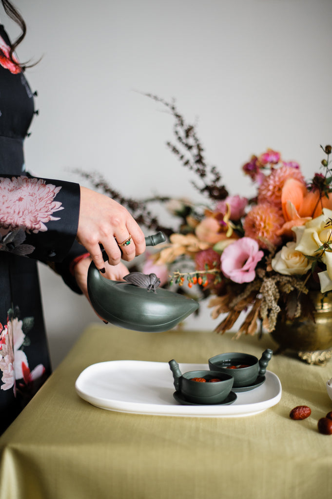 Modern Chinese Tea Ceremony Shoot