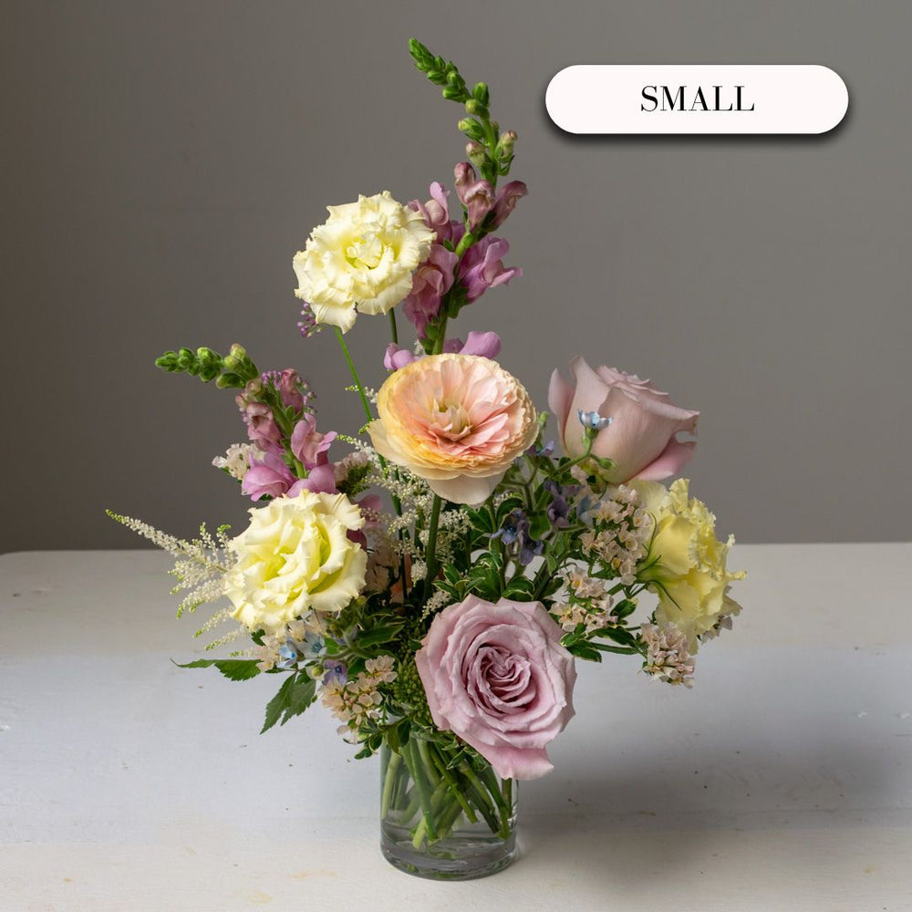 Florist's Choice Glass Vase Arrangement