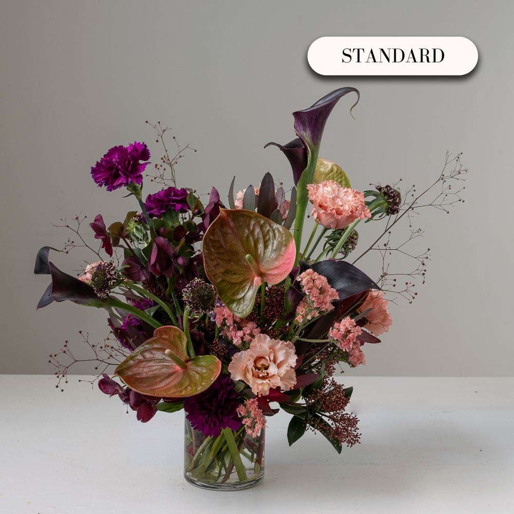 Florist's Choice Glass Vase Arrangement