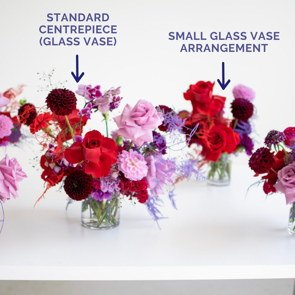 Standard Centrepiece (glass vase)