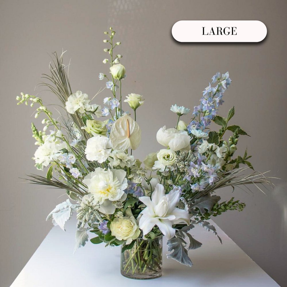 Florist's Choice Glass Vase Arrangement