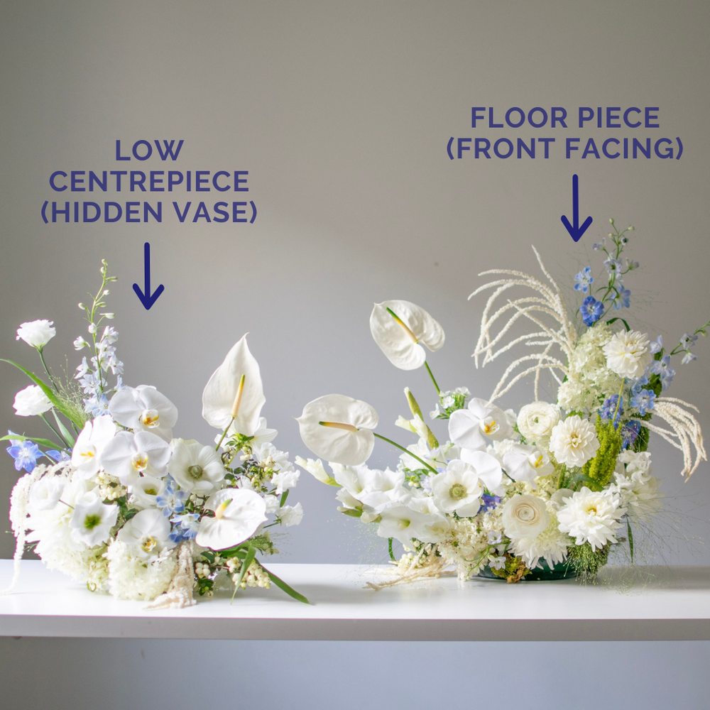 Low Centrepiece (hidden vase)