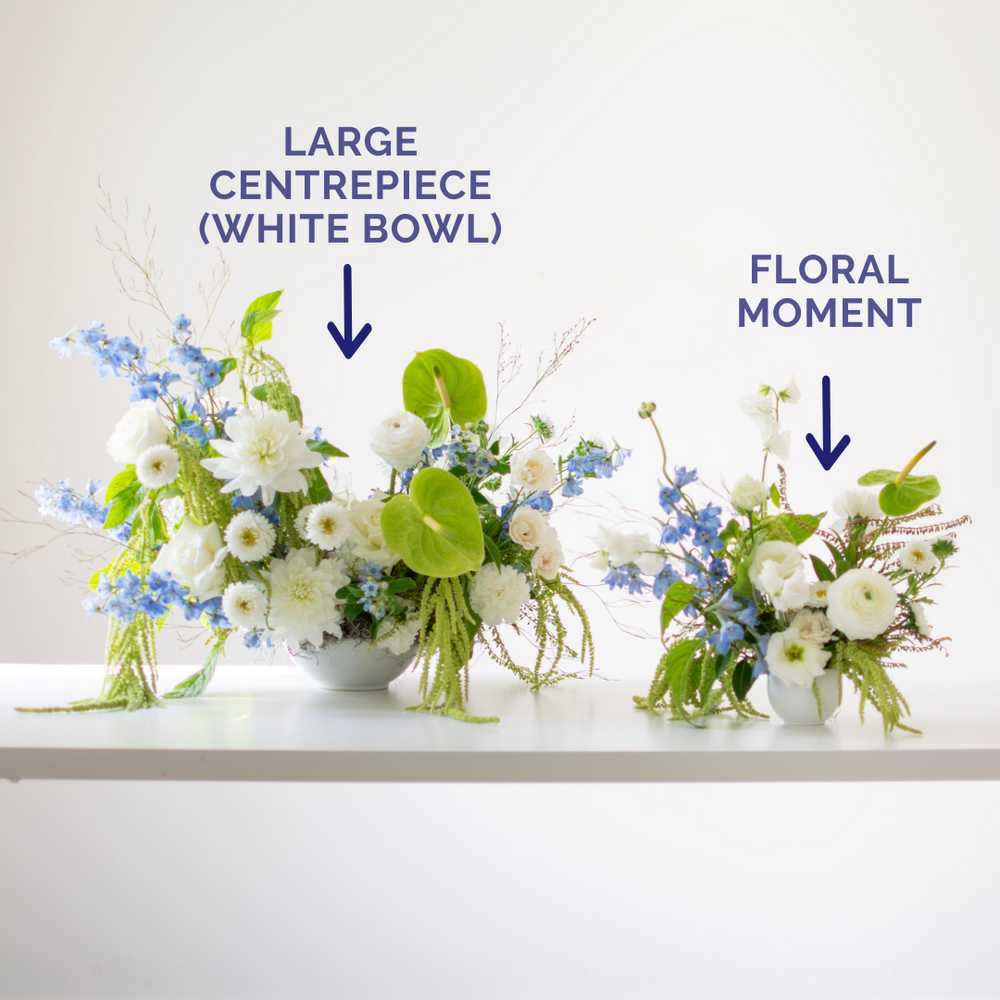 Large Centrepiece (white bowl)