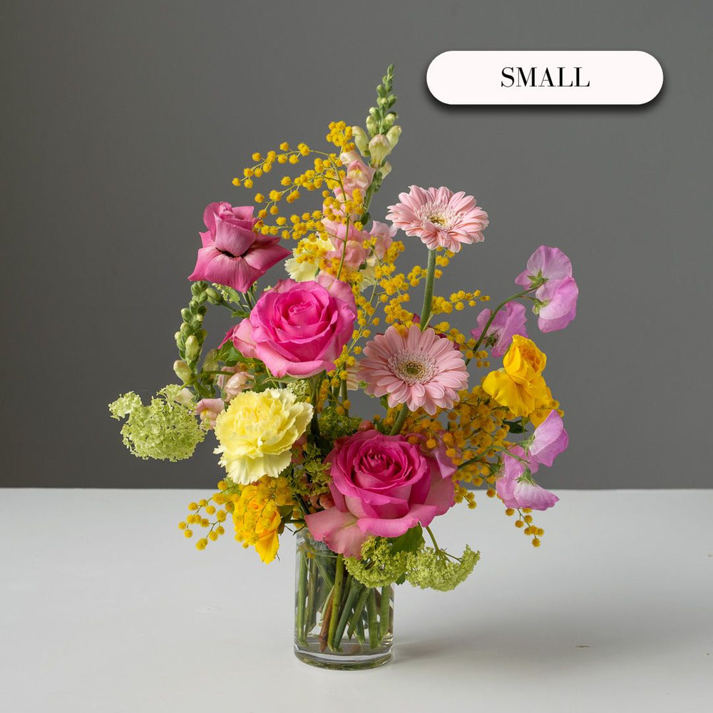 Florist's Choice Glass Vase Arrangement