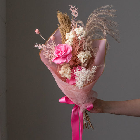 Rosy Cheeks - Dried Bouquet