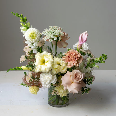 Florist's Choice Glass Vase Arrangement