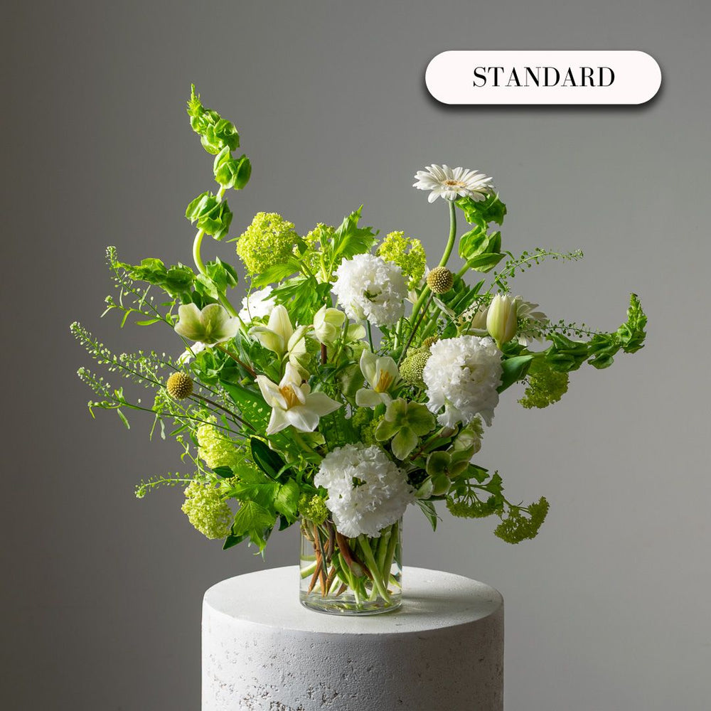 Florist's Choice Glass Vase Arrangement