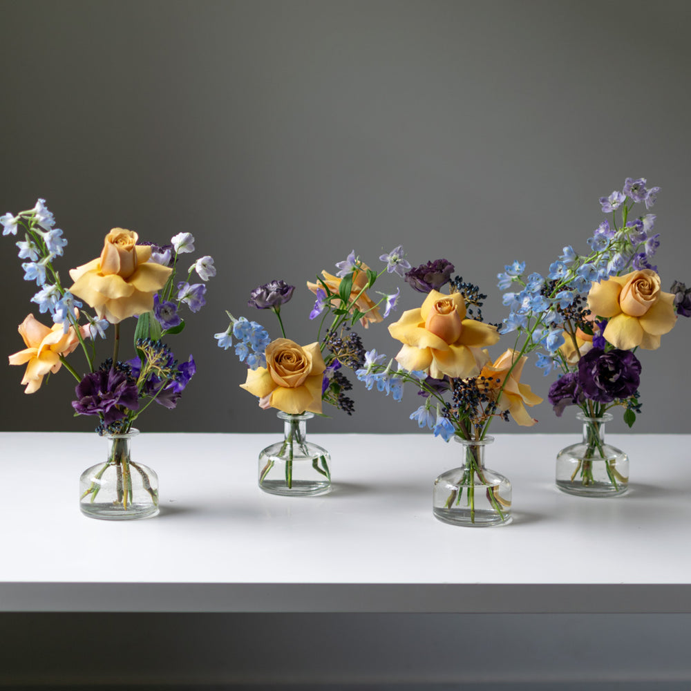 Bud Arrangement (glass vase)