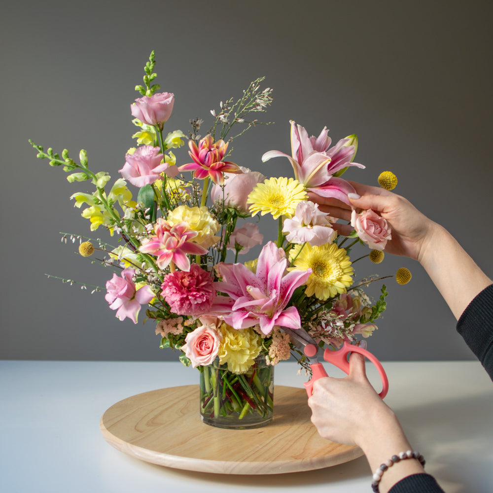 Virtual Workshop:Vase Arrangement | Deliver a Floral Experience (GTA)