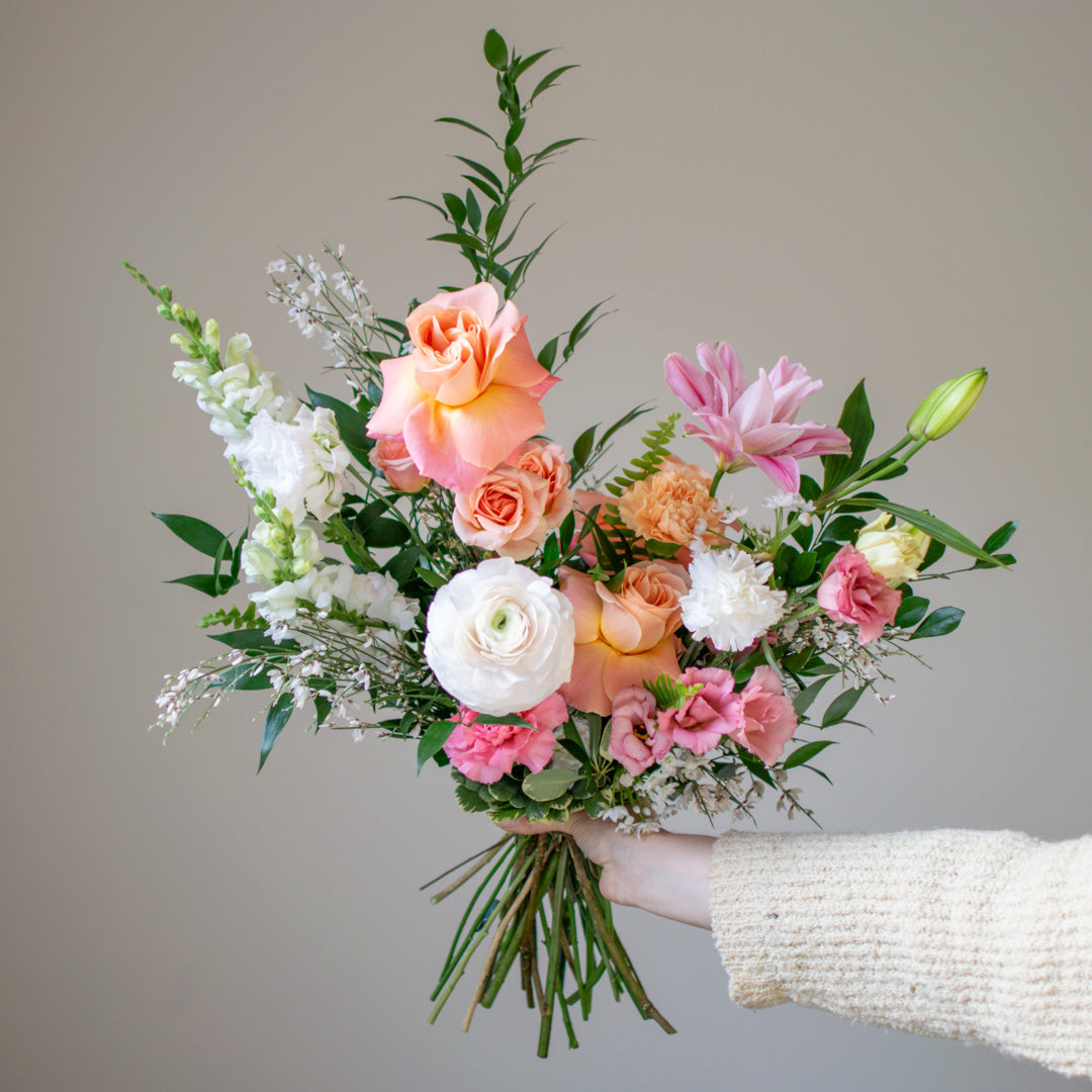 Virtual HandTied Bouquet Learn Floral Arranging at Home