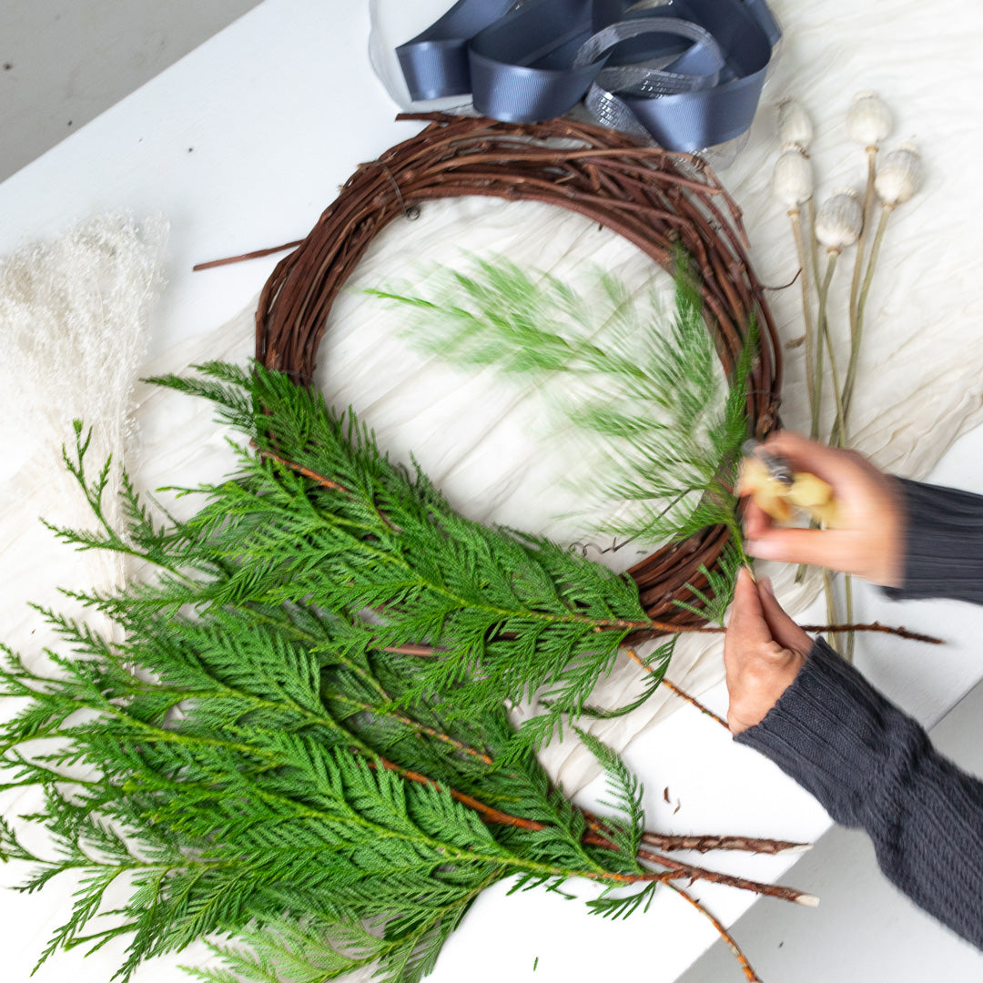 Wreath Workshop (Kit delivered to your door)